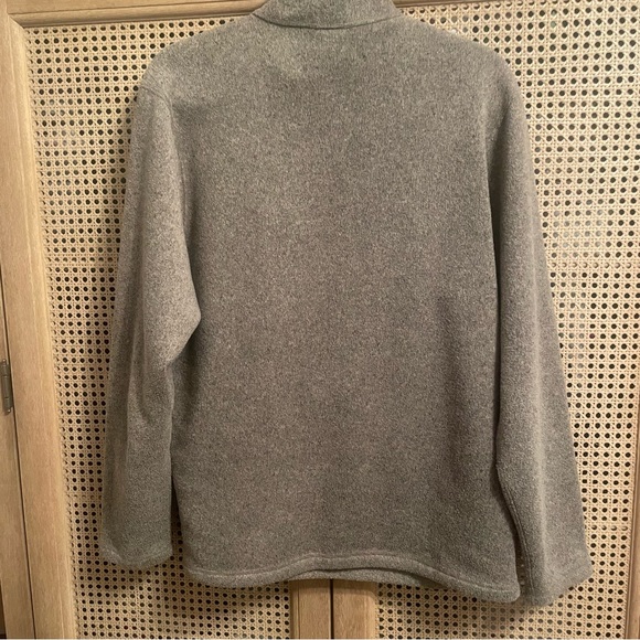 The North Face Tan 1/4 Zip Micro Fleece Pullover Jacket Men's Size M - Picture 2 of 11